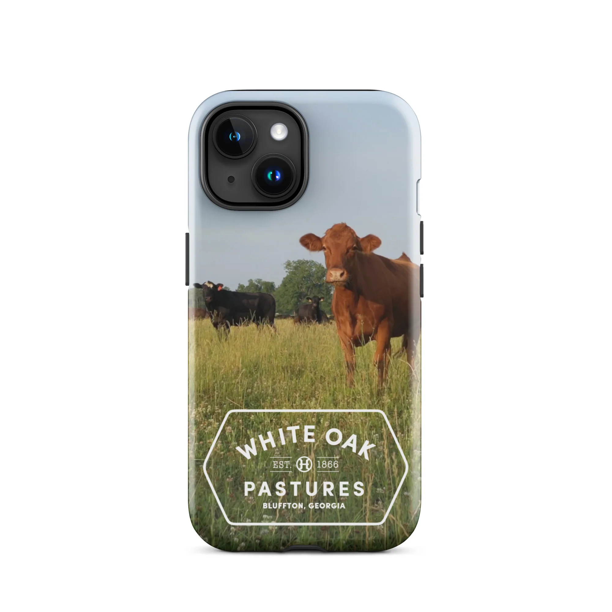 White Oak Pastures iPhone Case - Image 7